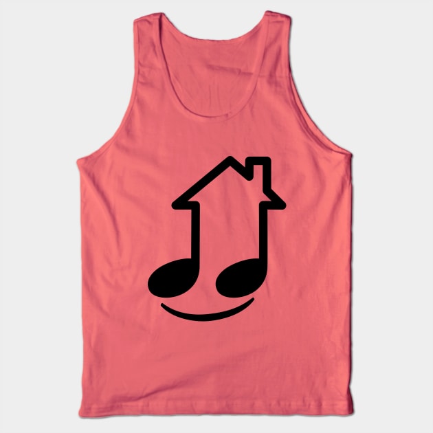 House Music = Happy Tank Top by solidsauce